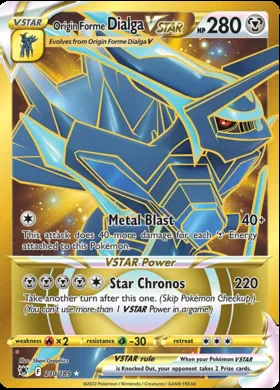 Dialga Originale V ASTRO #210