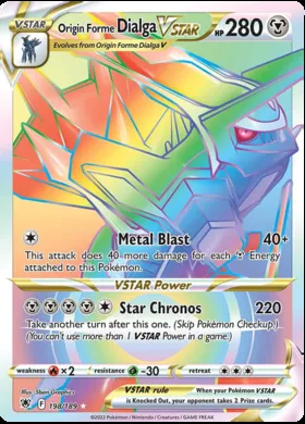 Dialga Originale V ASTRO #198