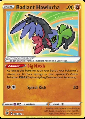 Hawlucha Lucente #81
