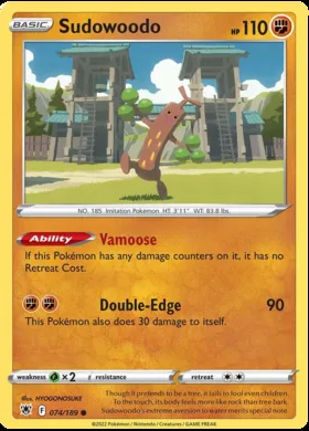 Sudowoodo #74