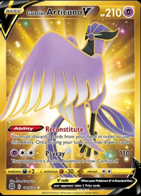 Articuno di Galar V #181