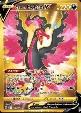 Moltres di Galar V #183
