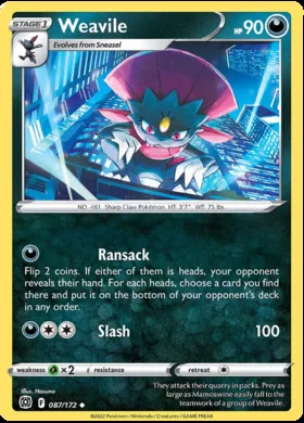 Weavile #87
