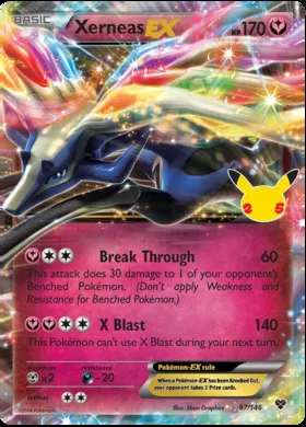 Xerneas EX (Celebrations Promo) #97