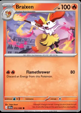 Braixen #12