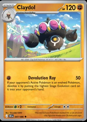 Claydol #47