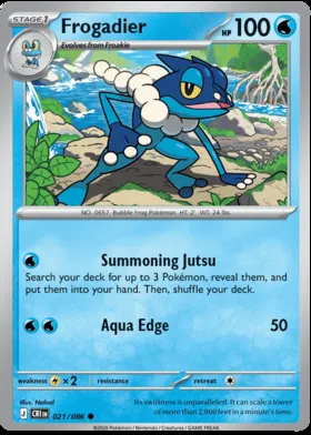 Frogadier #21