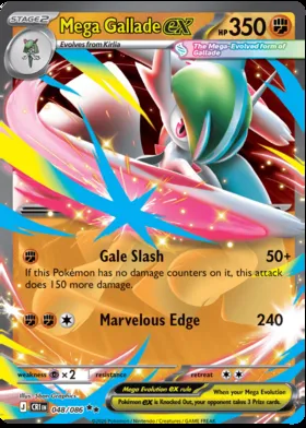 Mega Gallade-ex #48