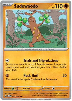 Sudowoodo #43