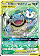 Blastoise e Piplup GX #215