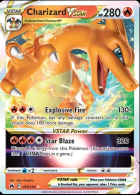 Charizard V ASTRO #19