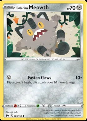Meowth di Galar #84