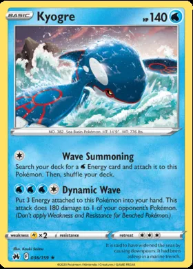 Kyogre #36