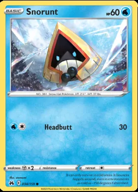 Snorunt #34