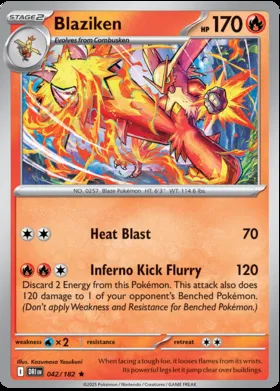 Blaziken #042/182
