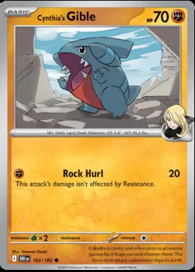 Gible di Camilla #102