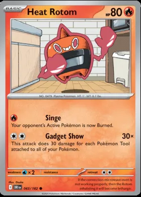 Rotom Calore #43