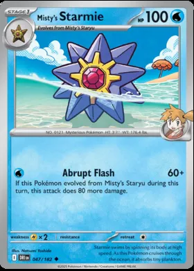 Starmie di Misty #47
