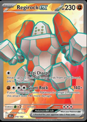 Regirock-ex #214