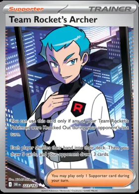 Archer del Team Rocket #223/182