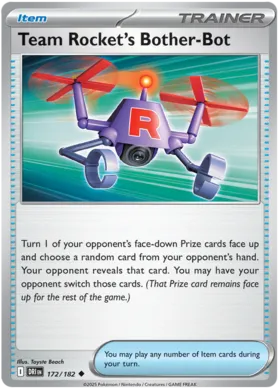 Disturbot del Team Rocket #172
