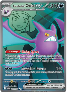 Crobat-ex del Team Rocket #217
