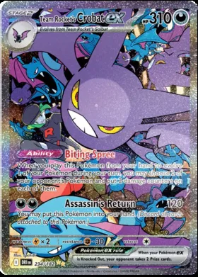 Crobat-ex del Team Rocket #234