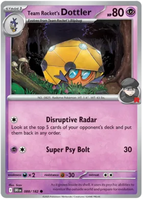 Dottler del Team Rocket #88