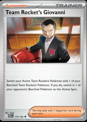 Giovanni del Team Rocket #174