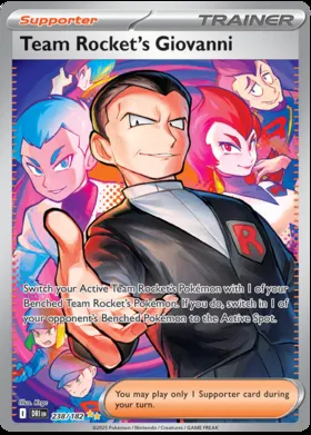 Giovanni del Team Rocket #238