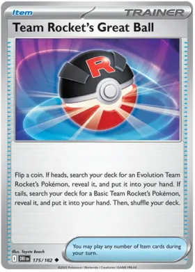 Mega Ball del Team Rocket #175