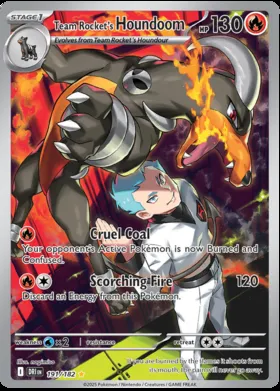 Houndoom del Team Rocket #191