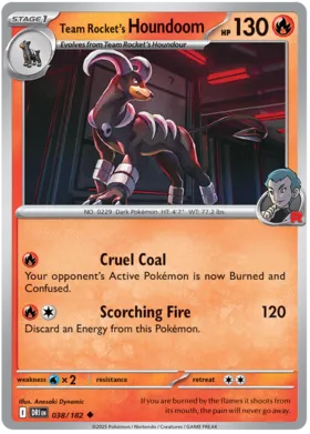 Houndoom del Team Rocket #38