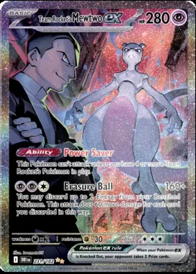 Mewtwo-ex del Team Rocket #231