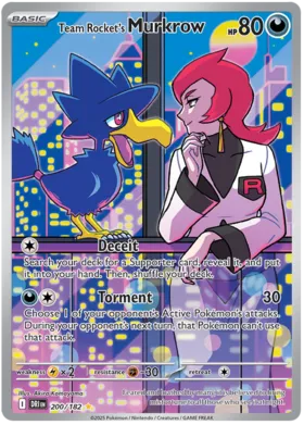 Murkrow del Team Rocket #200