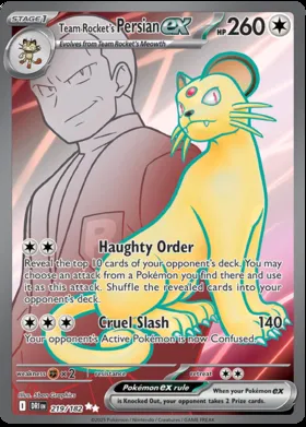 Persian-ex del Team Rocket #219