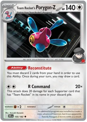 Porygon-Z del Team Rocket #155