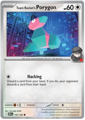 Porygon del Team Rocket #153