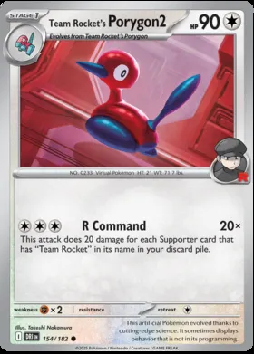 Porygon2 del Team Rocket #154