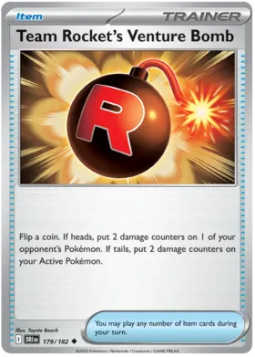 Bomba Azzardata del Team Rocket #179