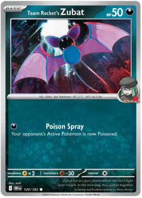 Zubat del Team Rocket #120