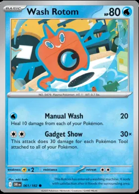 Rotom Lavaggio #61