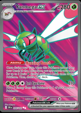 Yanmega-ex #206/182