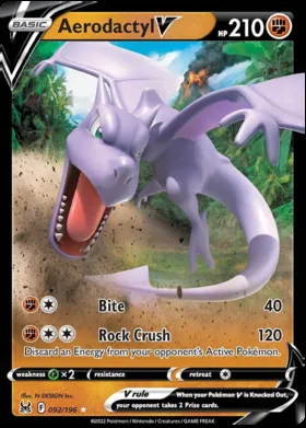 Aerodactyl V #092/196