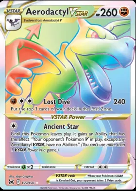 Aerodactyl V ASTRO #199