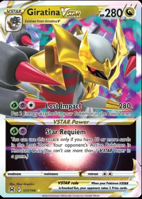 Giratina V ASTRO #131/196