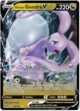 Goodra di Hisui V #135/196