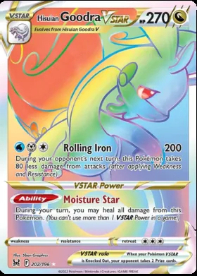 Goodra di Hisui V ASTRO #202