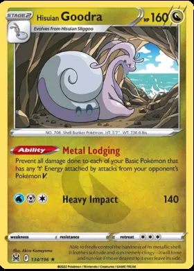 Goodra di Hisui #134