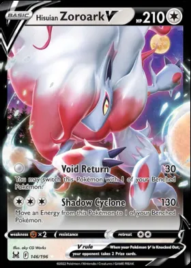 Zoroark di Hisui V #146/196